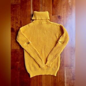 Guess Dalida Knit sweater, Turtleneck with zipper on elbows